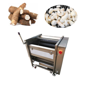 High Efficiency Stainless Steel Cassava Peeler para sa Potato Carrot Sweet Potato Root Pagbabalat at Paghuhugas ng Gulay