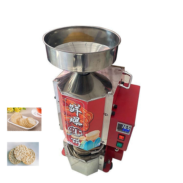 AM QDMECH เครื่องทำเค้กข้าวกุ้งอัตโนมัติเชิงพาณิชย์สำหรับตลาดกลางคืนและสวนสาธารณะ