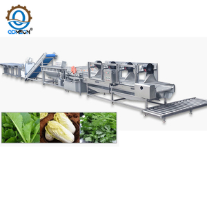 M&aacute;quina secadora, blanqueadora y lavado de frutas y verduras