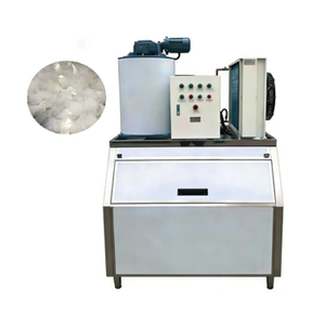 Equipamento de gelo para m&aacute;quina de gelo em flocos de a&ccedil;o inoxid&aacute;vel higi&ecirc;nico dur&aacute;vel para lojas de frutos do mar 