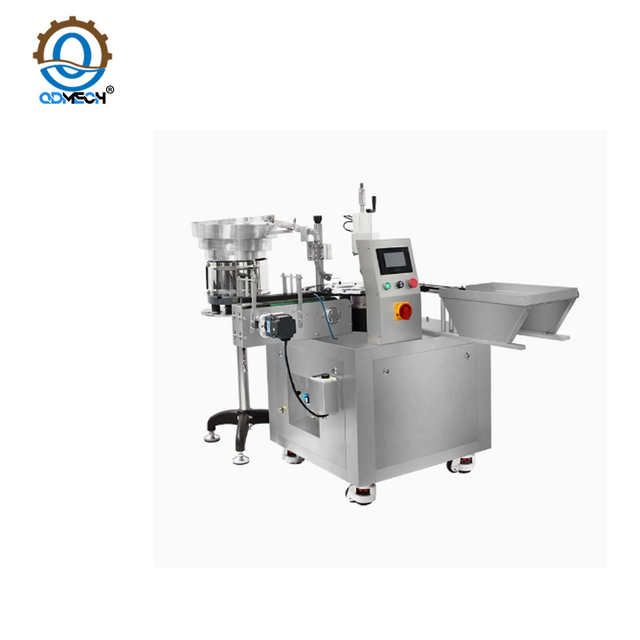 M&aacute;quina tampando autom&aacute;tica da garrafa da m&aacute;quina da selagem do frasco da &uacute;nica cabe&ccedil;a do frasco l&iacute;quido oral de a&ccedil;o inoxid&aacute;vel